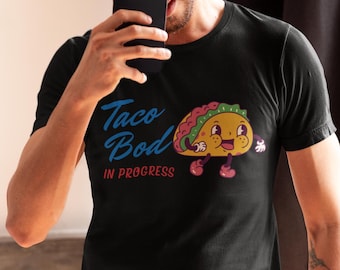Taco Bod, Unisex T-Shirt, Cinco de Mayo Herrenhemd, Foodie Herrent-shirt, Taco-T-Shirt, Taco Tuesday-Shirt lustiges Taco-Shirt, lustiges Tshirt