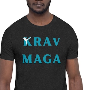 Krav Maga Unisex t-shirt Self Defense Mens tee krav maga tee Martial Arts tshirt gift for him gift for her