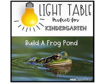 Leuchttisch Froschteich bauen