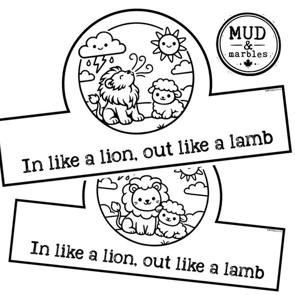March in Like a Lion - Etsy