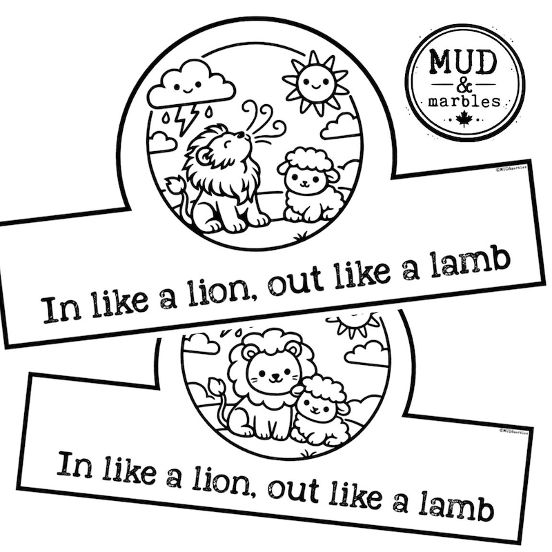 March in Like a Lion - Etsy