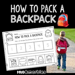 How To Pack A Backpack Kindergarten
