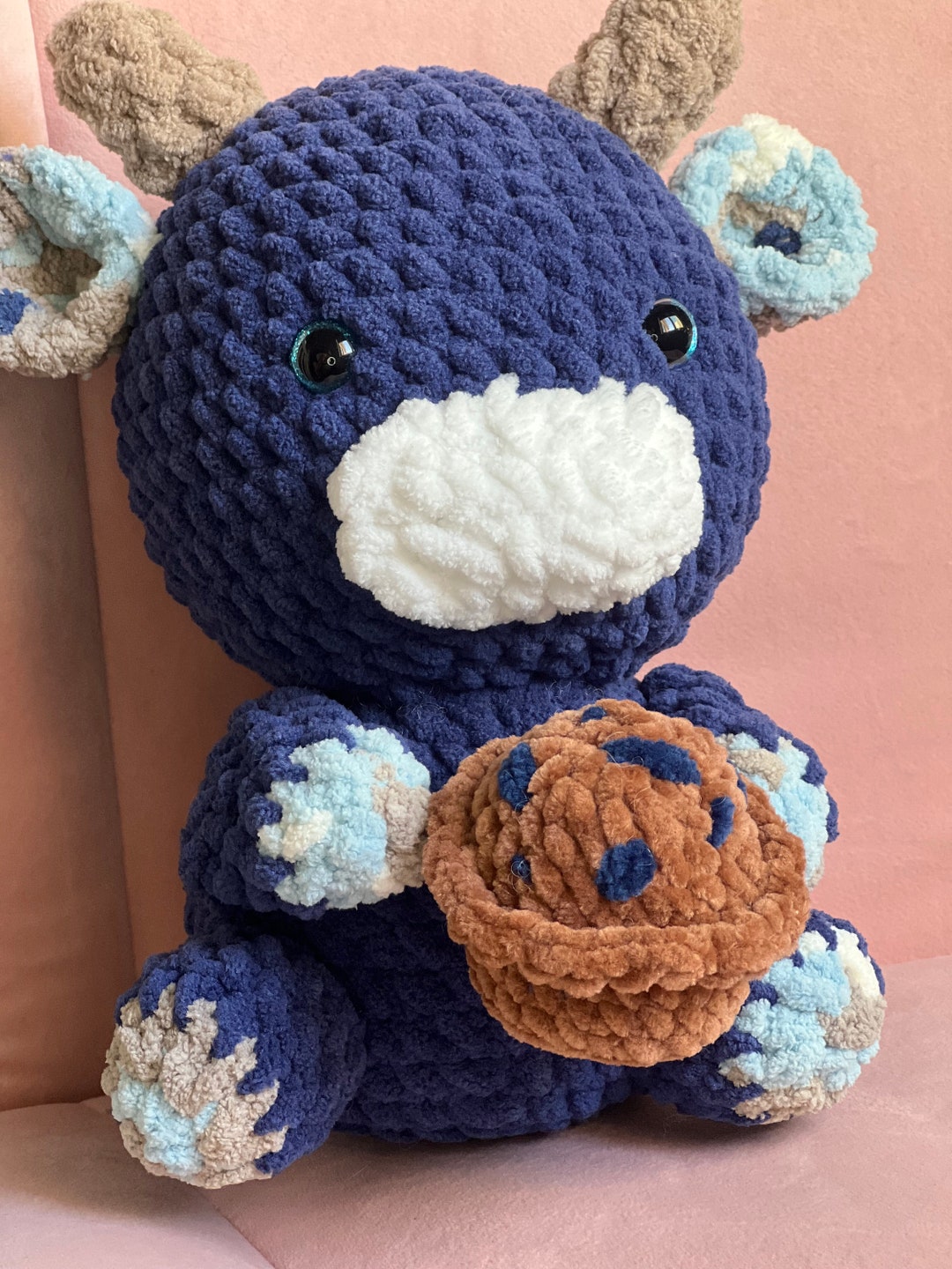 Blueberry Bliss Cow - Etsy