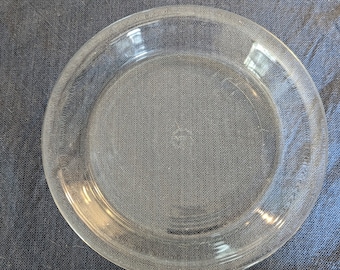 9 Inch Pyrex Vintage Pie Dish 209 Clear Glass