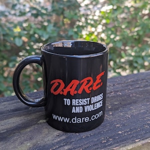 DARE Program Coffee Mug with minor wear