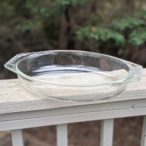Pyrex 088 3 qt Roasting Pan Glass Vintage
