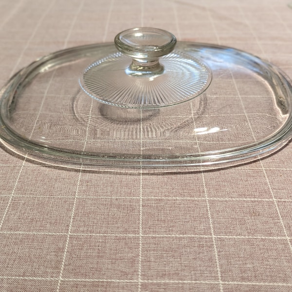 F12C Pyrex Replacement Lid for Corning Ware sets such as French White