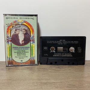 Simon and Garfunkel Sounds of Silence The Best of Times Cassette Tape Music Album