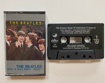 The Beatles Rock n Roll Music Volume 1 Cassette Tape Music Album 50s Cover Songs