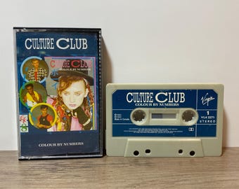 Culture Club Colour by Numbers Cassette Tape 1983 Music Album