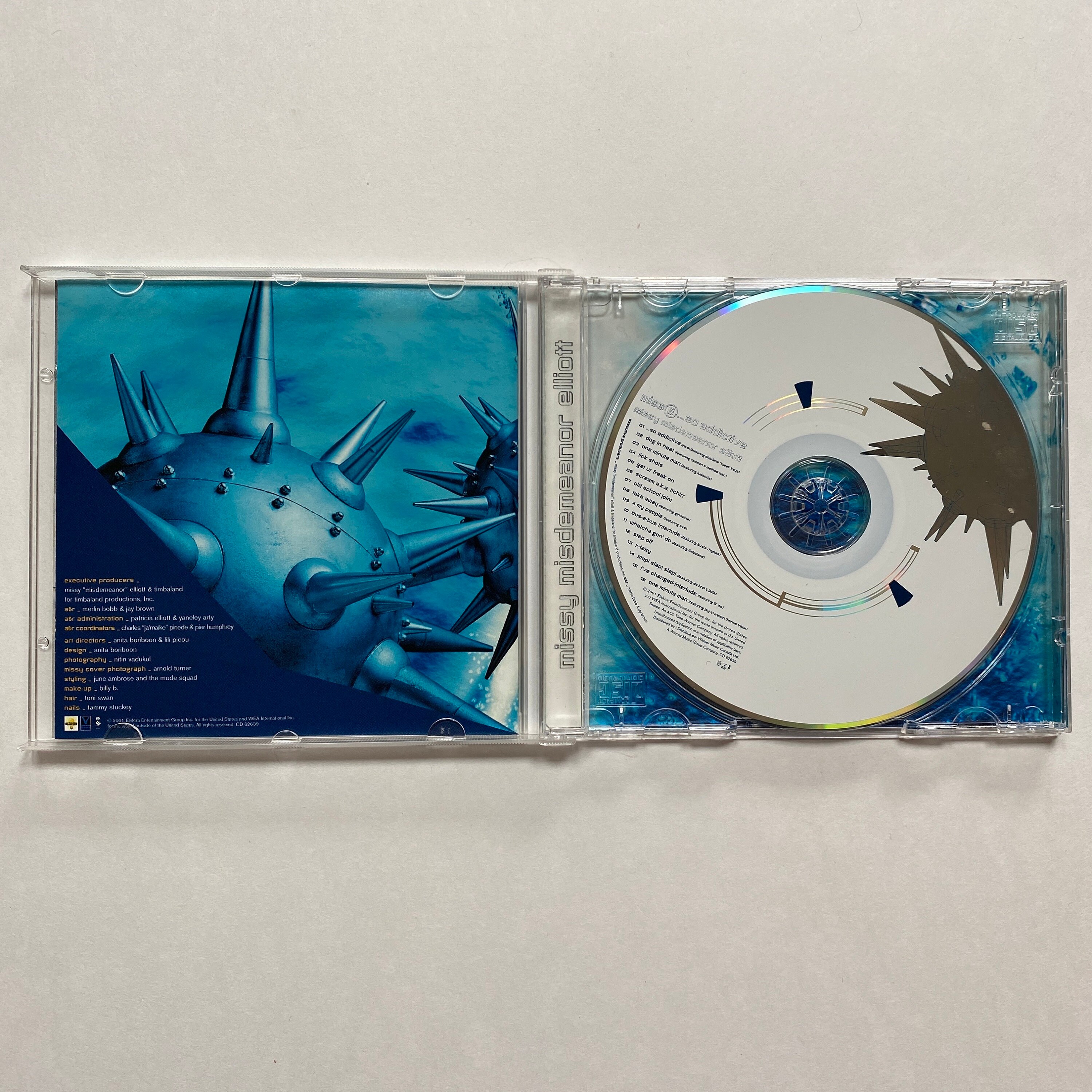 Missy Elliot Miss E so Addictive CD Music Album Rap Hip-hop 2001