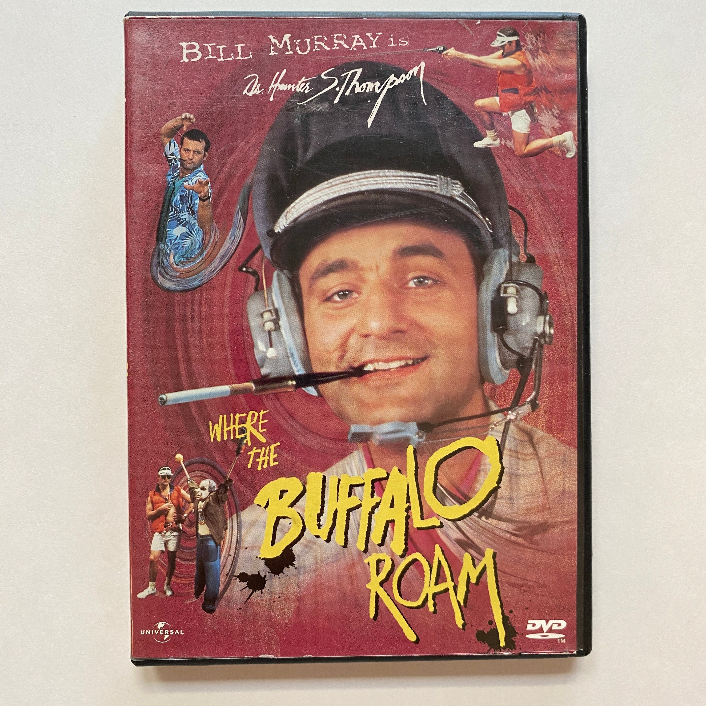 1980 Where the Buffalo Roam DVD 1999 Re-release Bill Murray as