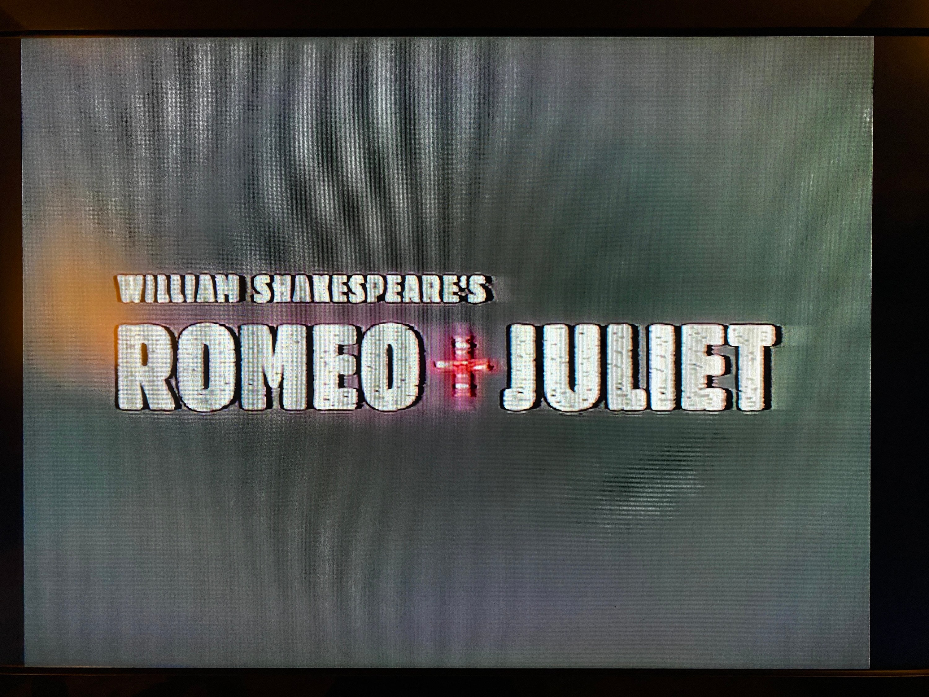 1997 Romeo and Juliet VHS Movie Baz Luhrmann Film William Shakespeares