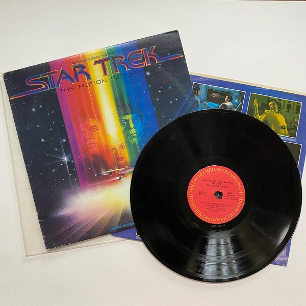 1979 Star Trek Motion Picture Soundtrack Vinyl Record Album Music 12" LP