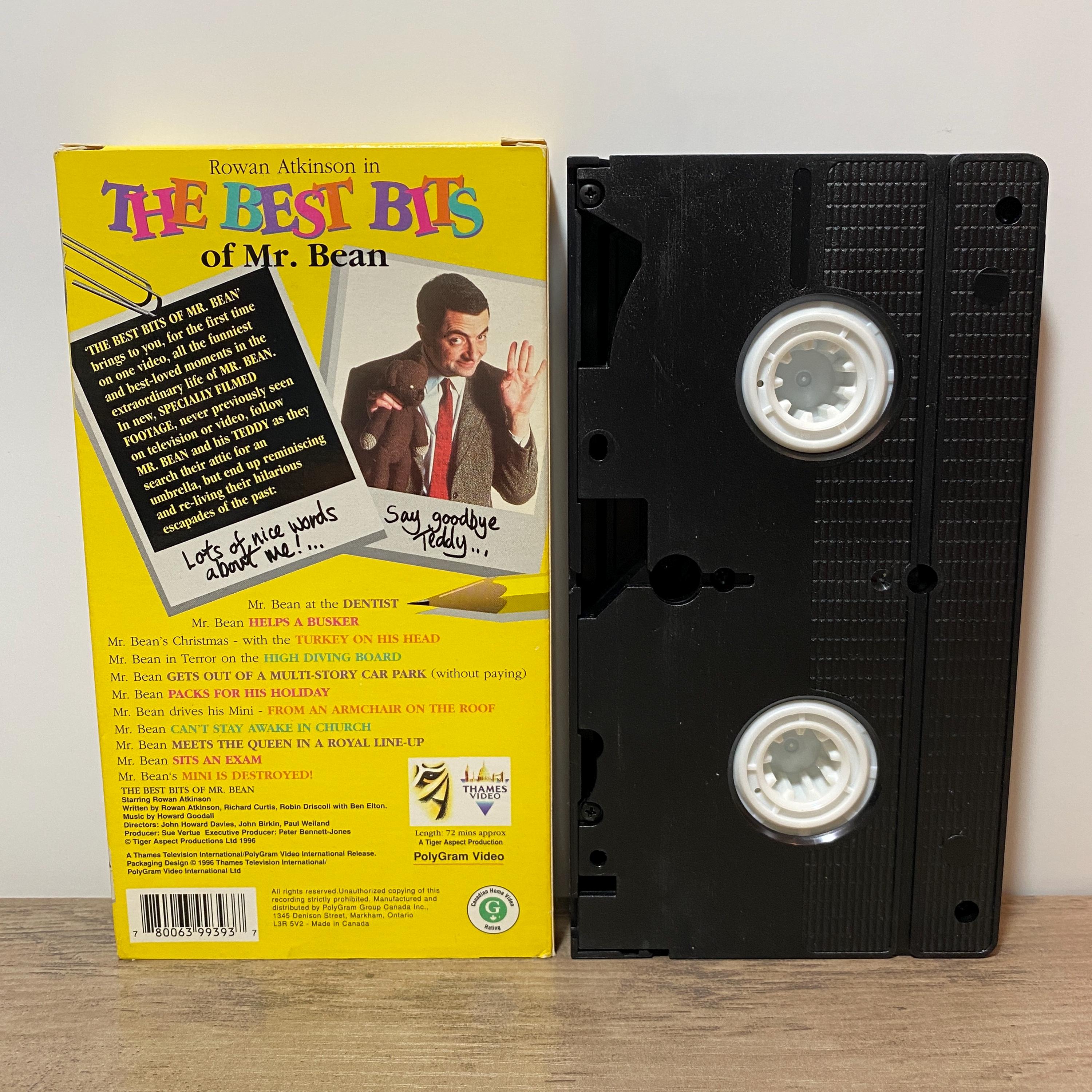 The Best Bits of Mr. Bean VHS Video 1996 Rowan Atkinson Comedy 