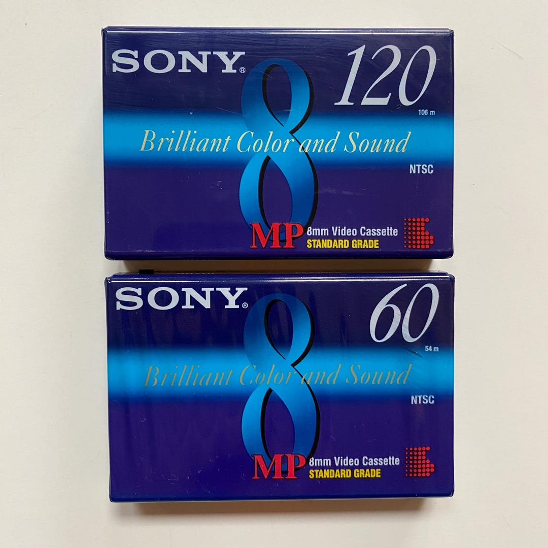 Cassette Vidéo PDM P5-60MP 8mm – 60 Min – Fabriquée Au Japon (années 80)