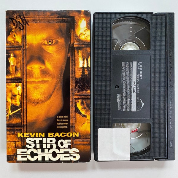 Stir of Echoes VHS Horror Thriller Movie 1999 Kevin Bacon Film