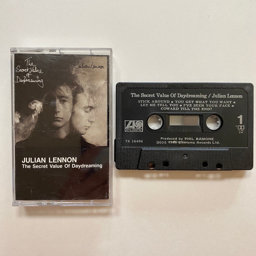 Julian Lennon the Secret Value of Daydreaming Cassette Tape 1986 Music