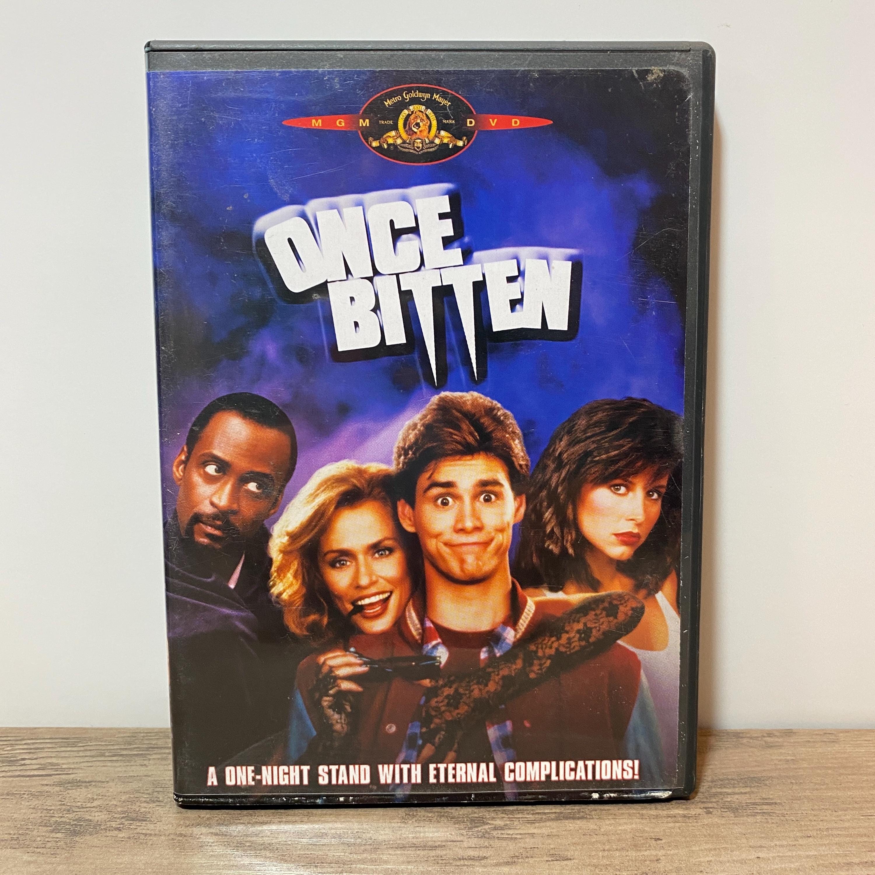 Once Bitten DVD Horror Comedy Vampire Movie Starring Jim Carrey