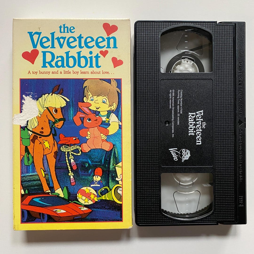 The Velveteen Rabbit VHS Kids Video 1995 Animated Classic - Etsy