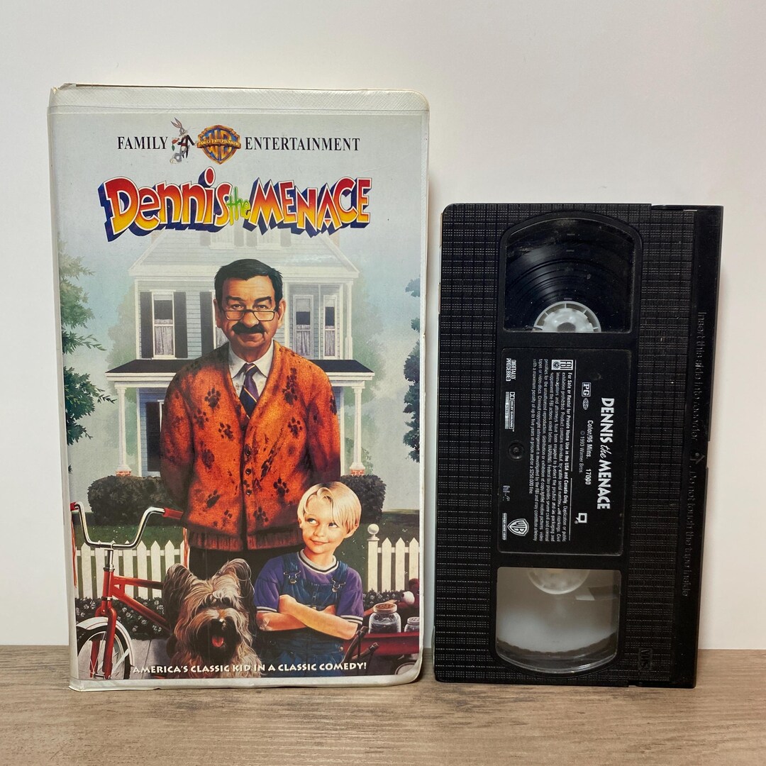 Dennis the Menace VHS Video Movie 1993 Family Comedy Classic - Etsy