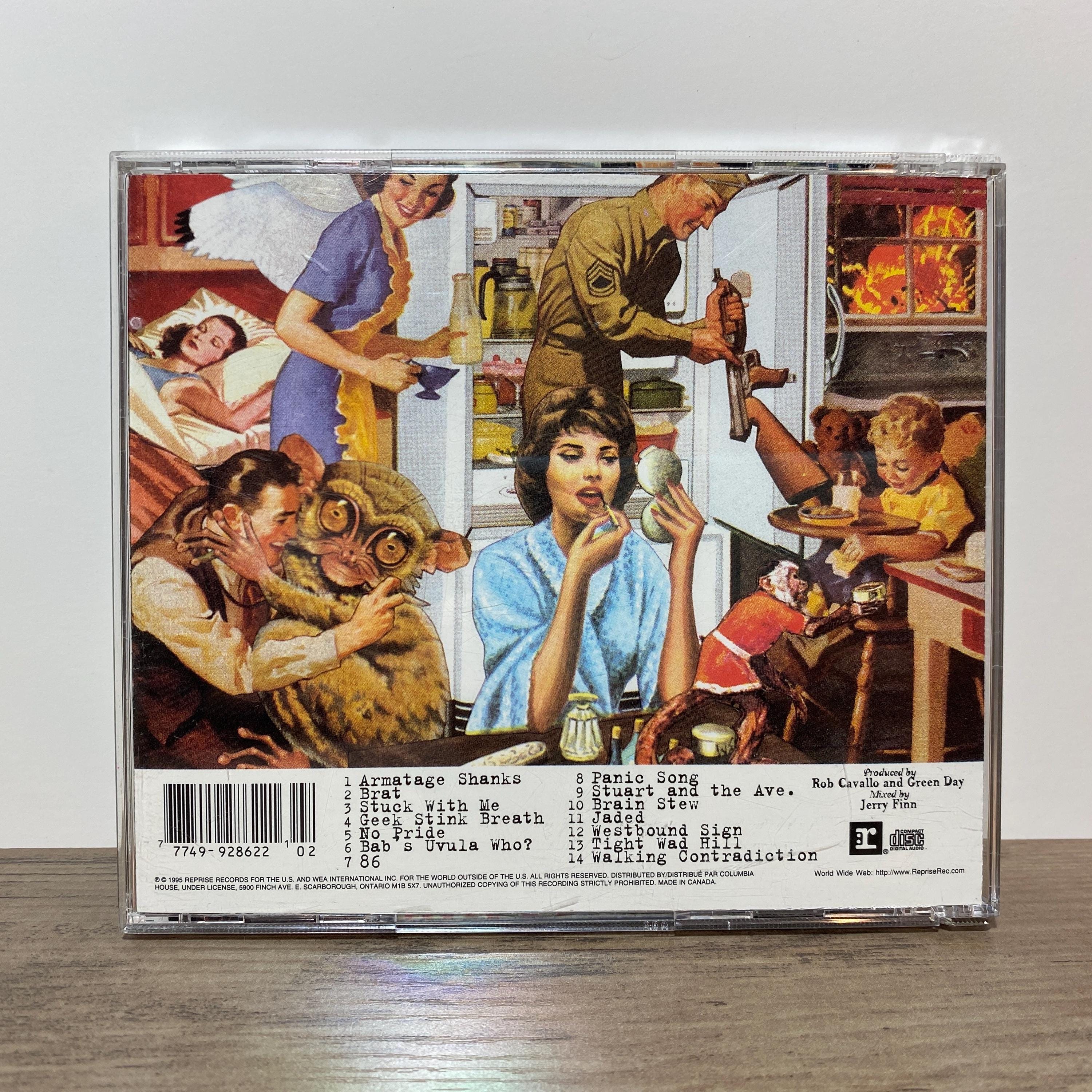 Green Day Insomniac CD 1995 Alternative Rock Music Album - Etsy