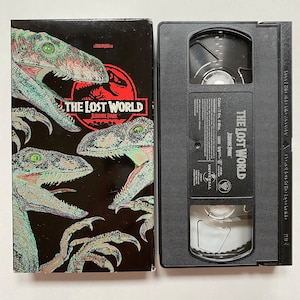 Jurassic Park The Lost World VHS Movie Film 2001 Action Thriller