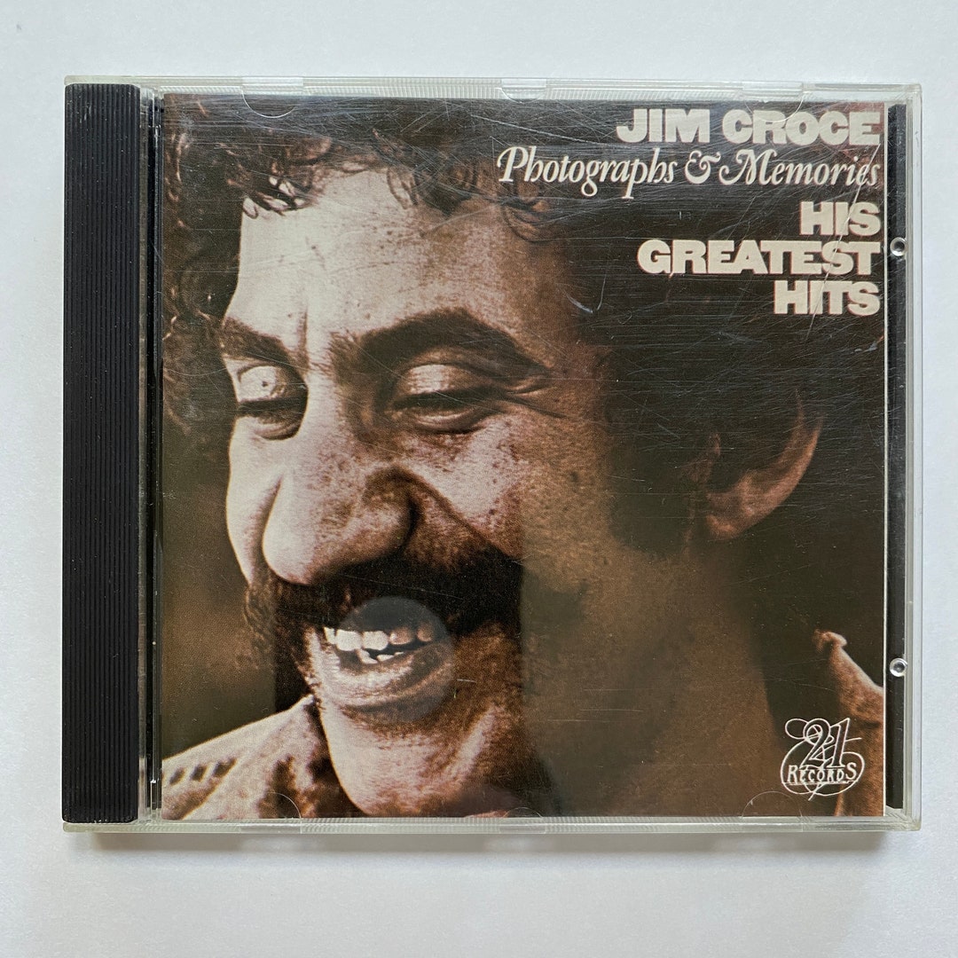 Jim Croce Photographs and Memories Greatest Hits CD Music Album 70s 80s Music Rerelease Etsy