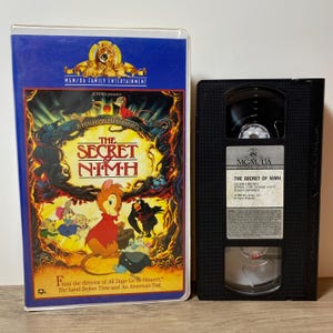 The Secret of NIMH VHS: 1982 Animated Children&#39;s Film