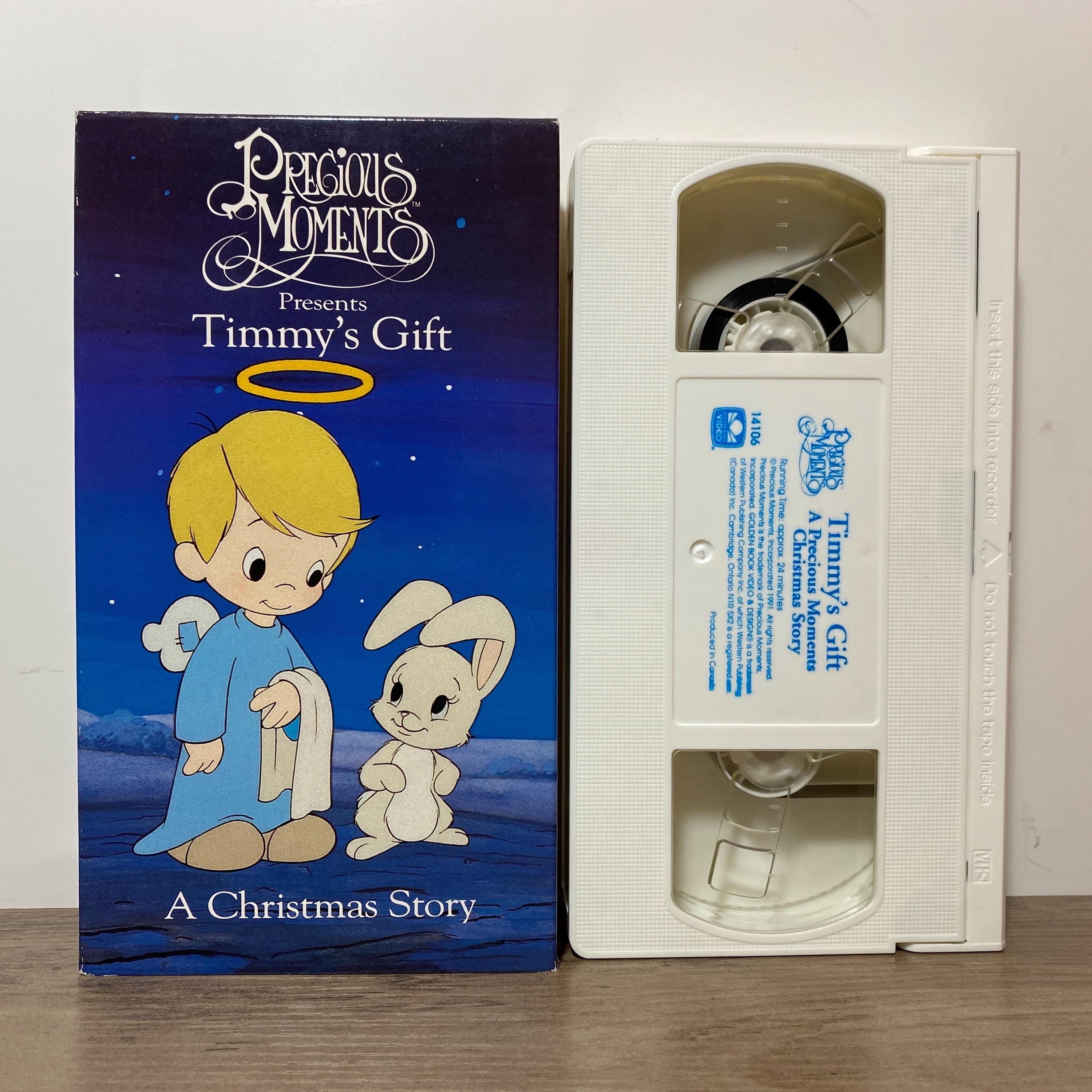 Precious Moments Timmy's Gift VHS Video A Christmas Story 1991