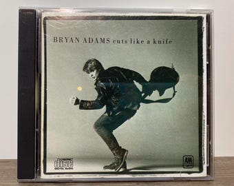 Bryan Adams Cuts Like a Knife CD Music Album 1983 Anthem Rock - Etsy