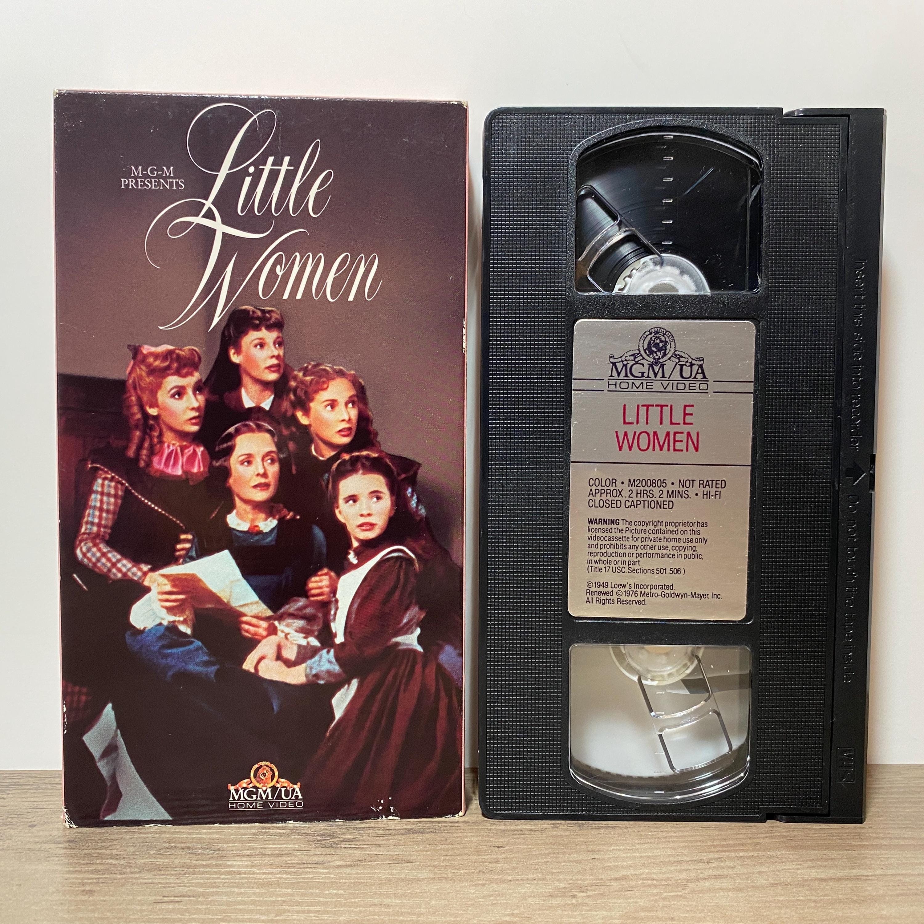 Little Women VHS: 1949 MGM Classic Film - Elizabeth Taylor & June 