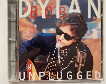 1995 Bob Dylan Unplugged at MTV CD Music Album Folk Rock Legend