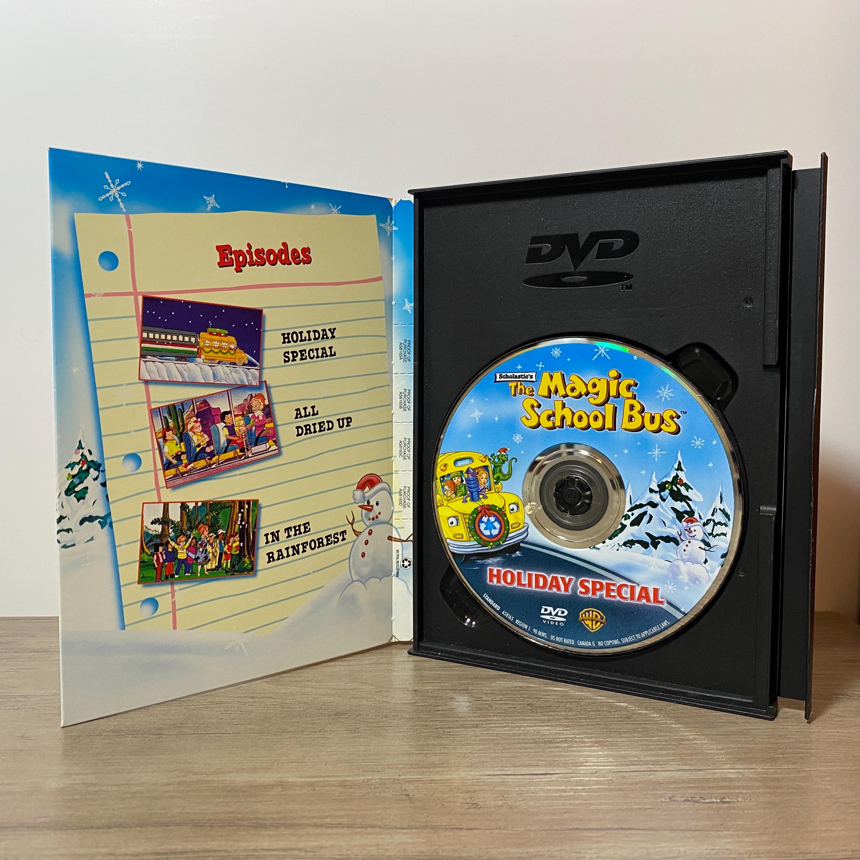 The Magic School Bus Holiday Special DVD 2002 Animated Classic TV ...