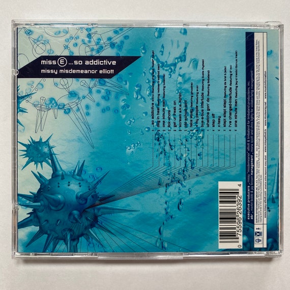 Missy Elliot Miss E so Addictive CD Music Album Rap Hip-hop 2001