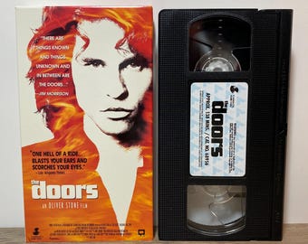 The Doors [VHS] Oliver Stone VHS the Doors Bio Pic Jim Morrison