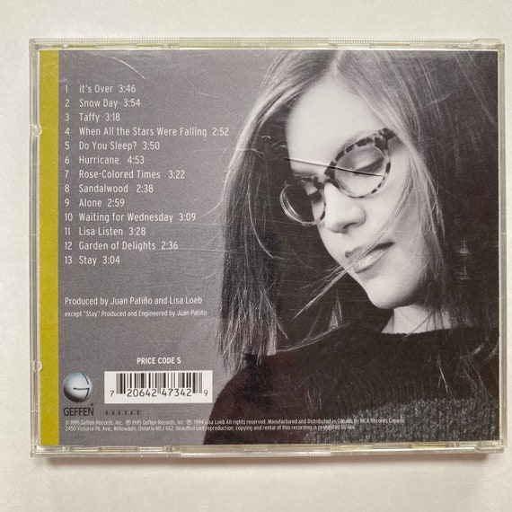 Lisa Loeb & Nine Stories Tails CD Music Album 1995 Folk Rock - Etsy