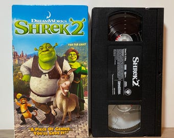 Shrek 2 VHS Video Animated Comedy Classic 2004