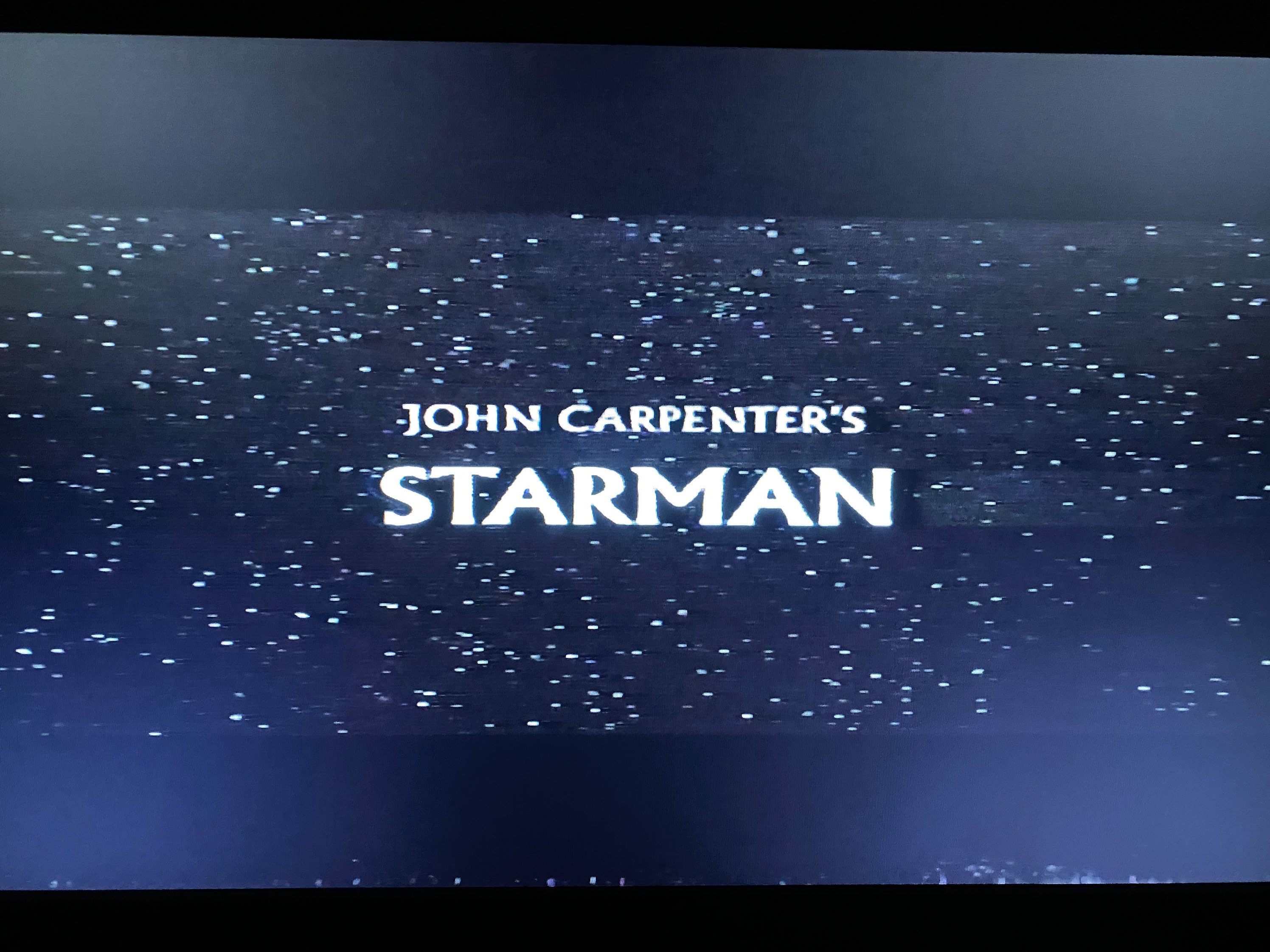 Starman VHS Video 1984 Science Fiction Romance Movie Etsy