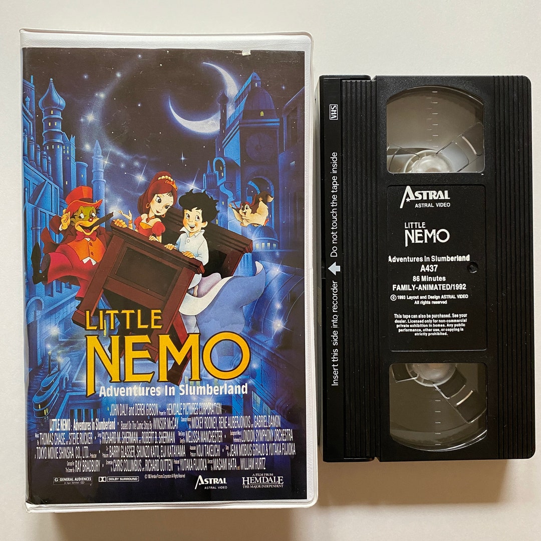 Movies Like Little Nemo Adventures In Slumberland Little Nemo Adventures in Slumberland VHS Video 1989 Japanese American