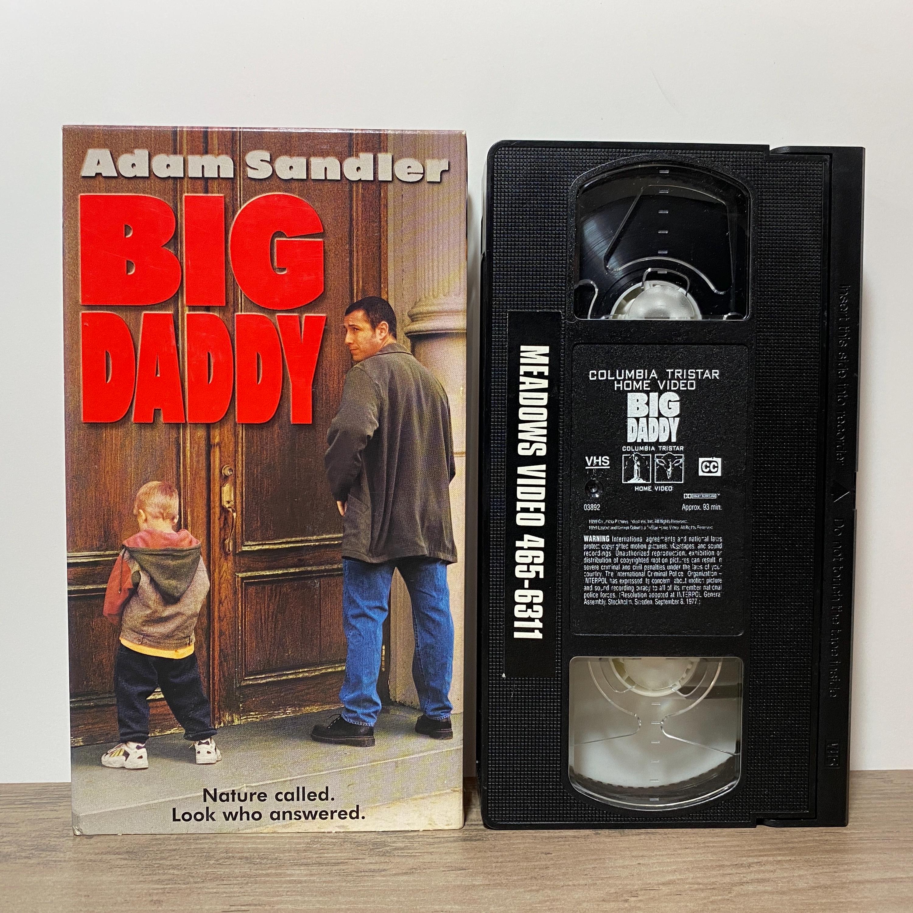 Big Daddy VHS Video Movie 1999 Adam Sandler Comedy Film - Etsy