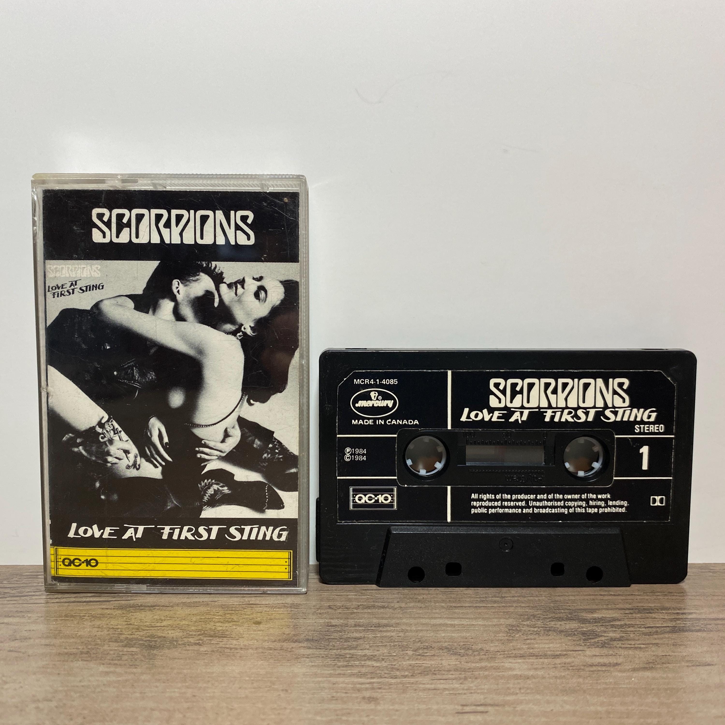 Scorpions Love at First Sting Cassette Tape Music Album 1984