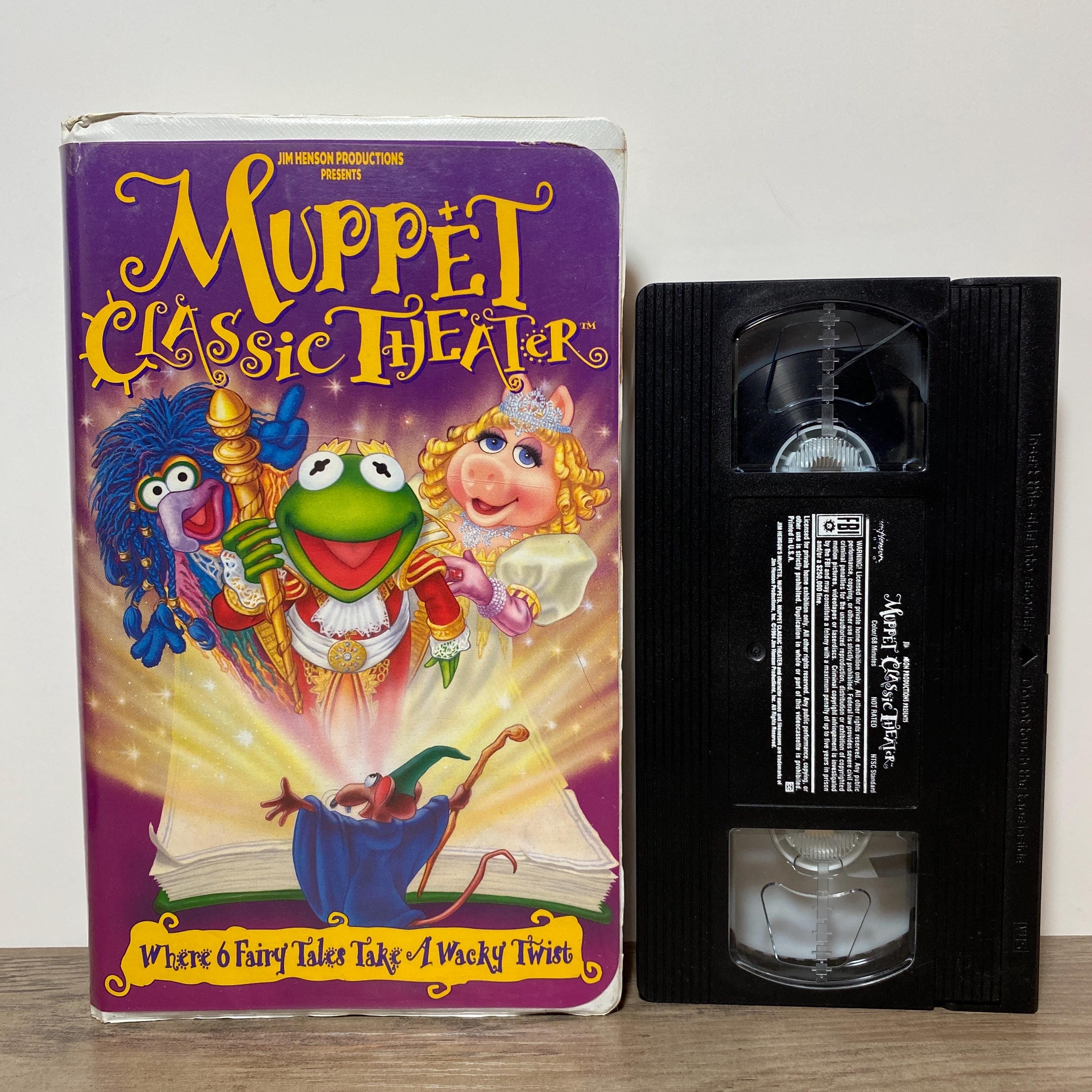 Muppet Classic Theater VHS Video Movie 1994 Kids Musical Comedy