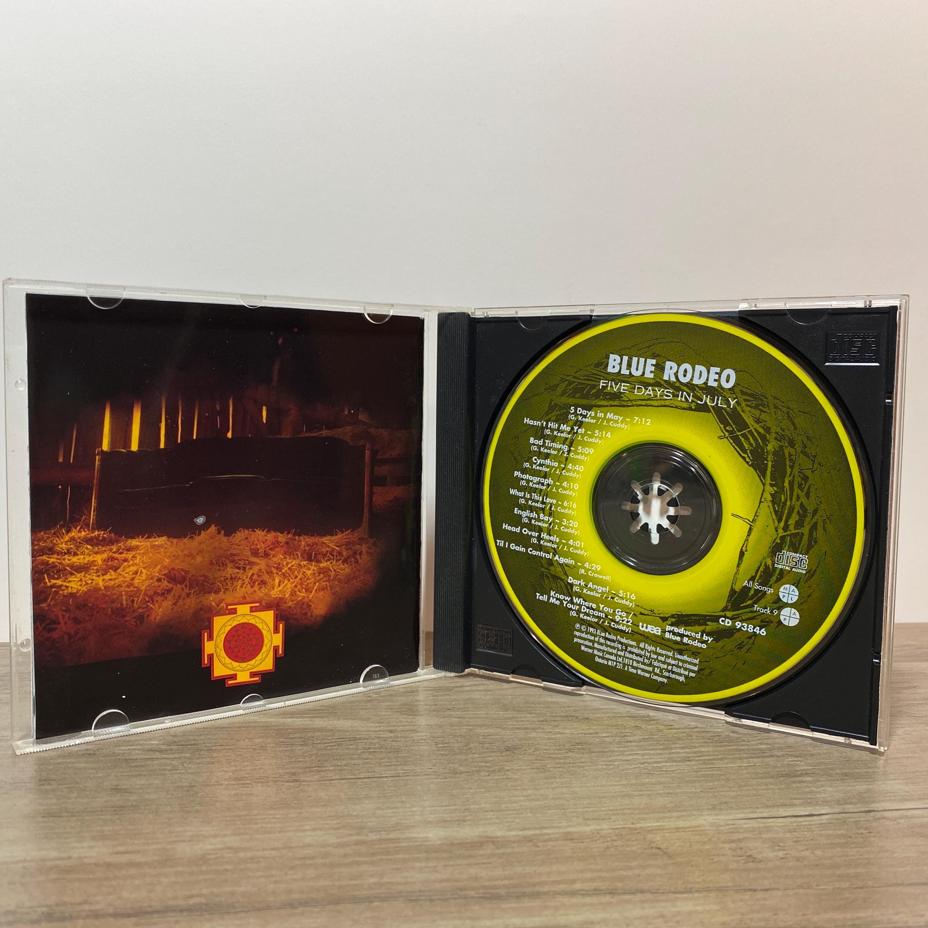 Blue Rodeo Five Days in July CD 1993 Rock Folk Country Music Album