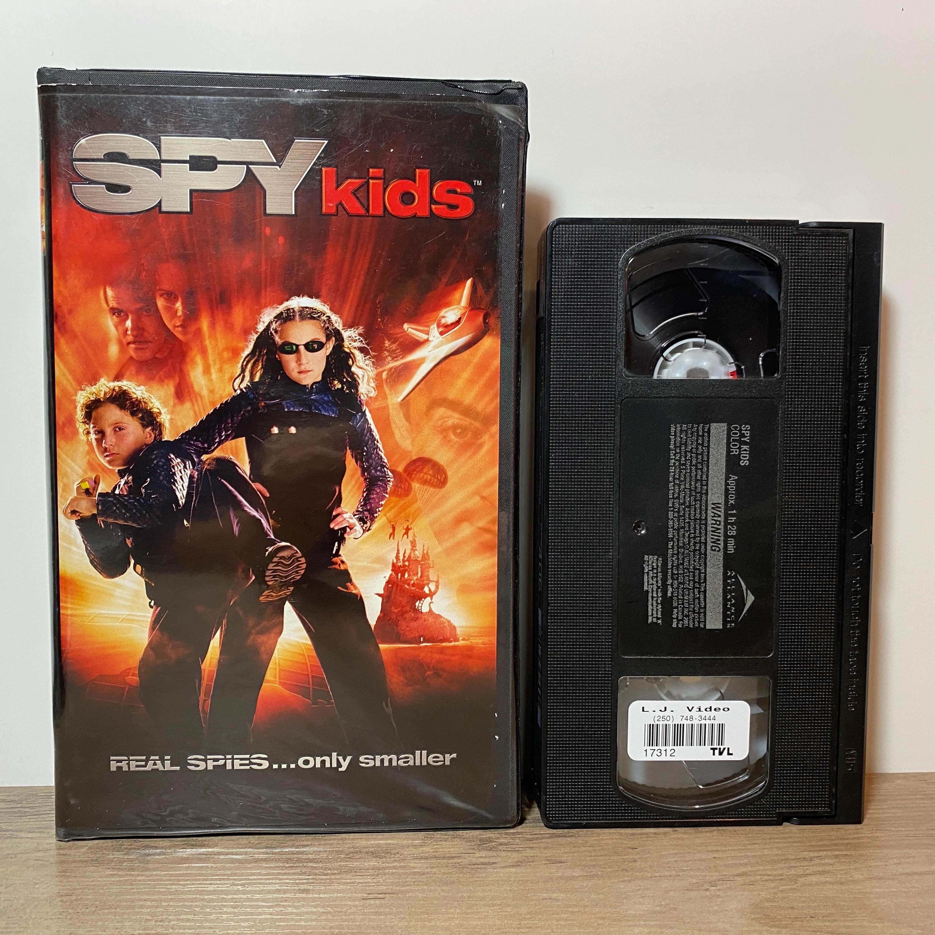 Spy Kids VHS Video Movie Family Action Adventure Film 2001 - Etsy