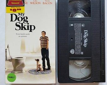 1999 My Dog Skip VHS Movie Comedy Drama Family Film Frankie Muniz