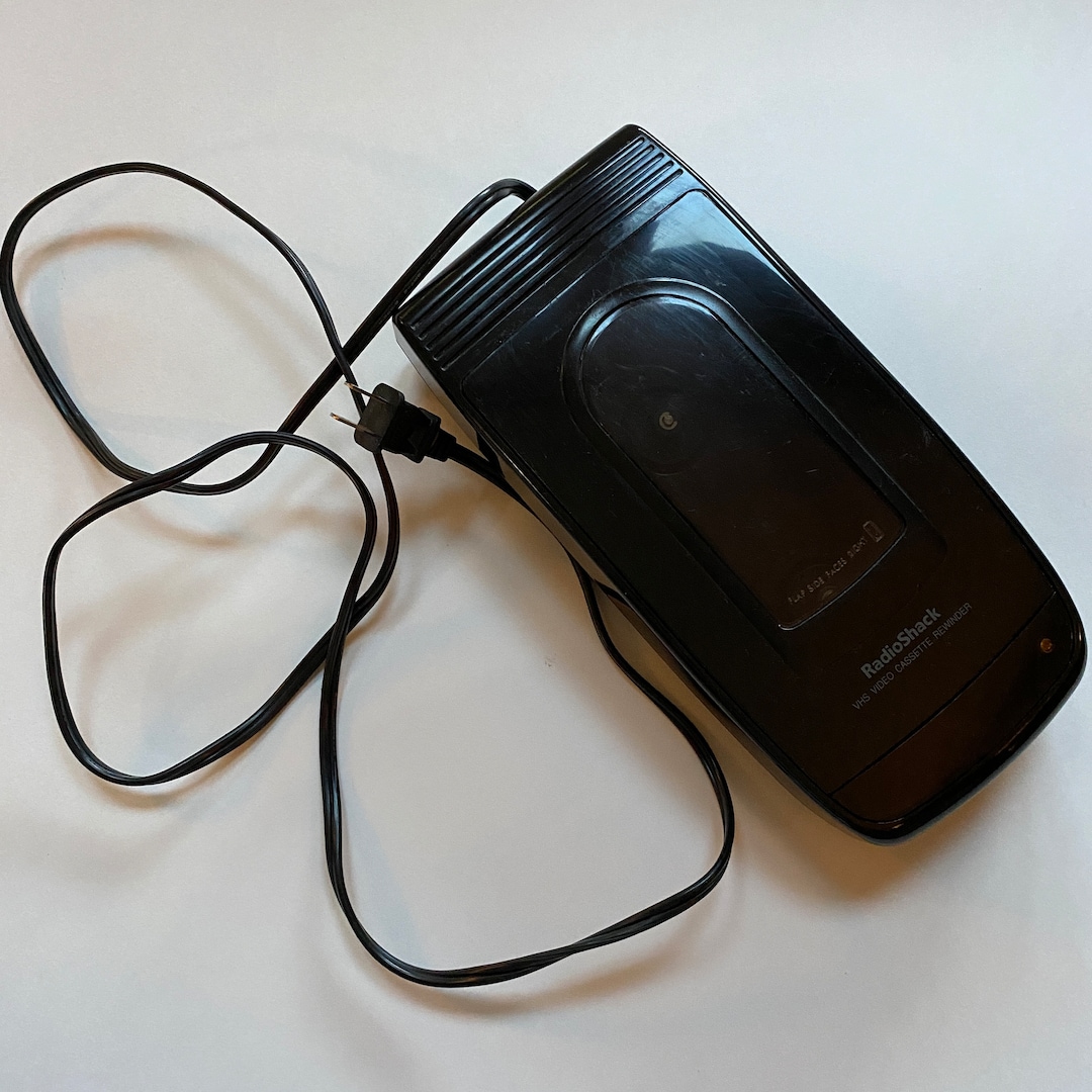 Radio Shack VHS Video Rewinder Tested Working Etsy