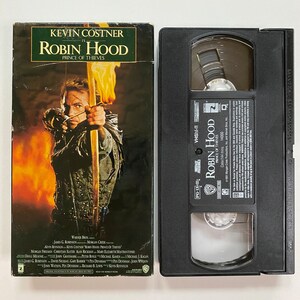 Robin Hood Prince of Thieves 1991 VHS Video Movie Film