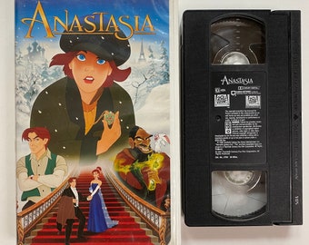 Anastasia VHS Video Don Bluth Film 1998 Childrens Animated Movie