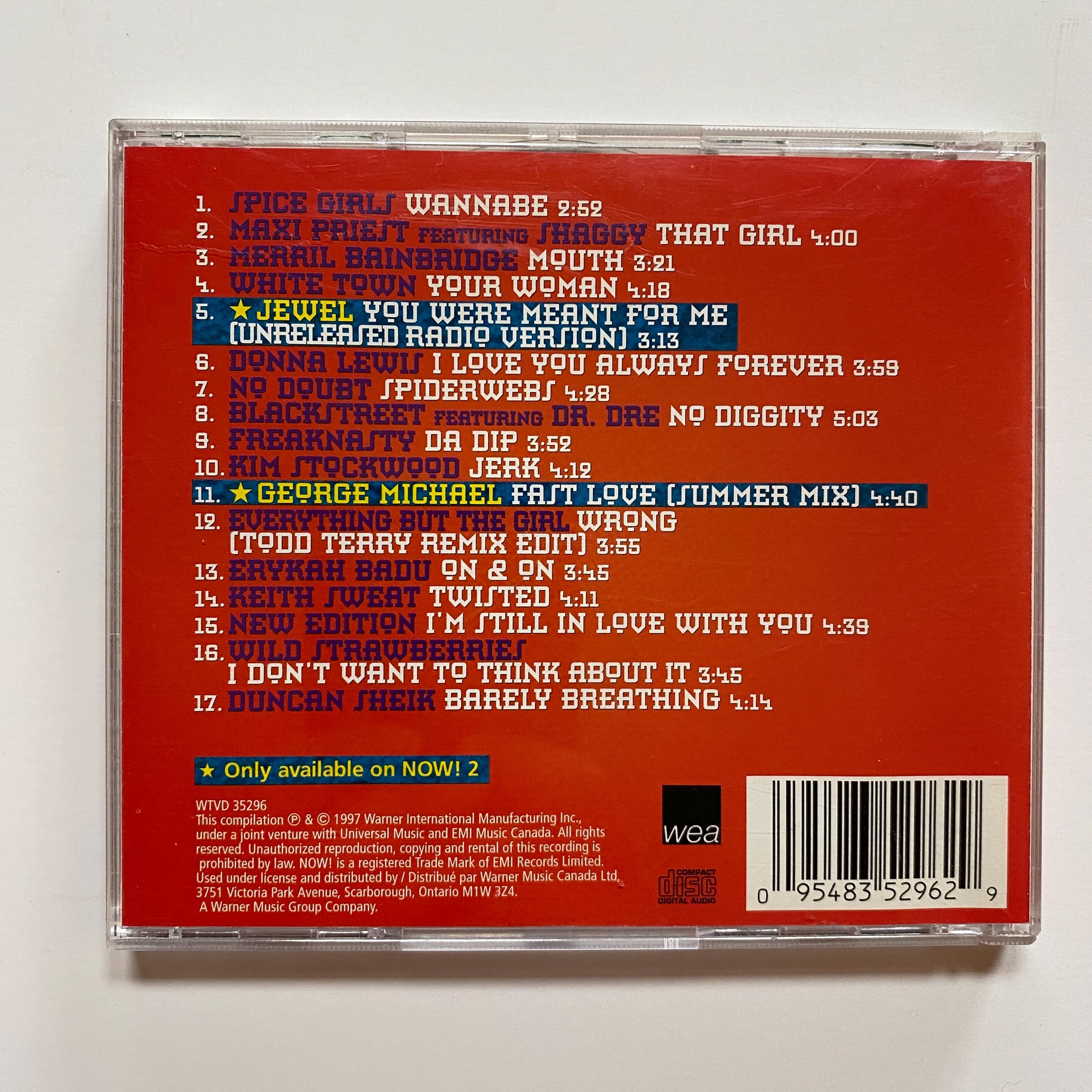 Now 2 CD 1997 Popular Music Compilation Album - Etsy